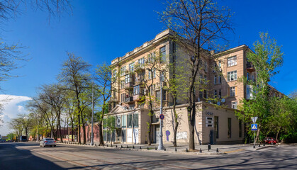 Old historic house in Odessa, Ukraine