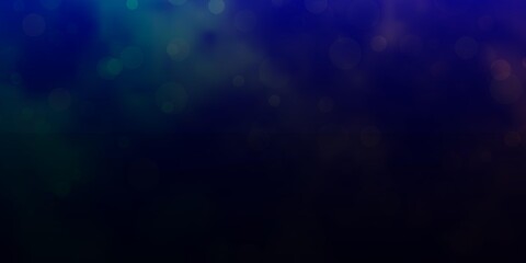 Light Pink, Blue vector texture with circles.