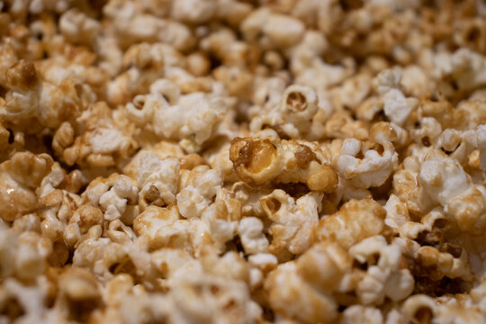 Crispetas de caramelo para cine