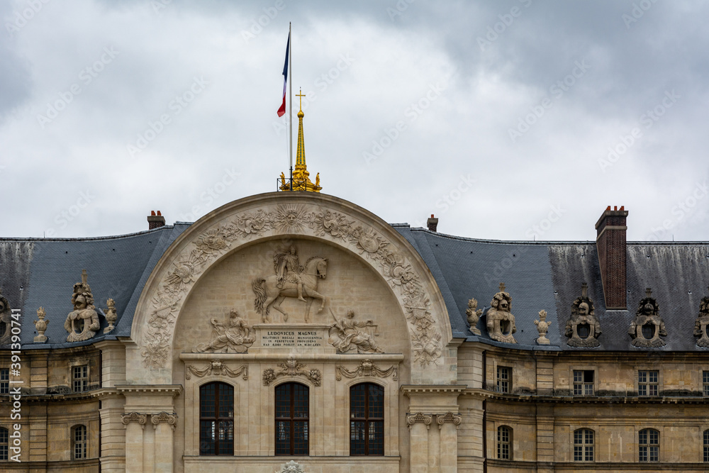 Sticker Invalides National Hotel in Paris