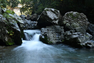 高槻摂津峡の渓谷美