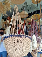 baskets for sale at the market