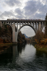 Fototapeta na wymiar Viadukt von Le Day