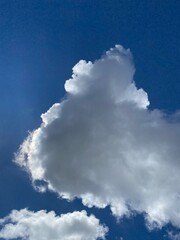 Obraz premium blue sky with clouds