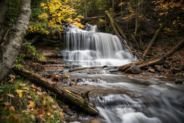 Fototapeta na wymiar Fall Waterfall