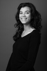 Portrait of a beautiful younng woman