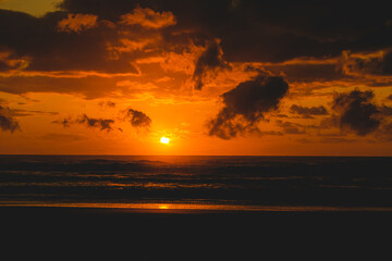 Sunrise on the beach