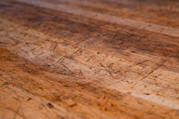 Wood with scratches

