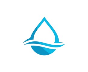 Water drop logo
