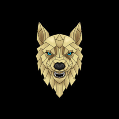 Fototapeta premium Wolf head The Mythical Animal