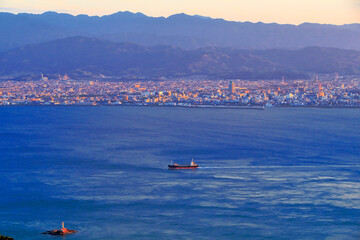 Obraz premium 来島海峡四国側