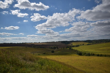 Fototapeta premium landscape with sky and clouds