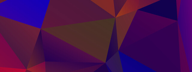 Abstract Color Polygon Background Design, Abstract Geometric Origami Style With Gradient. Presentation,Website, Backdrop, Cover,Banner,Pattern Template