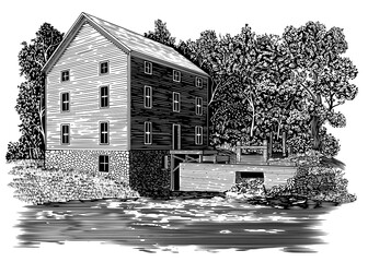 Alley Spring and Mill National Park © blue67sign