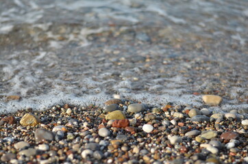 pebbles on the beach