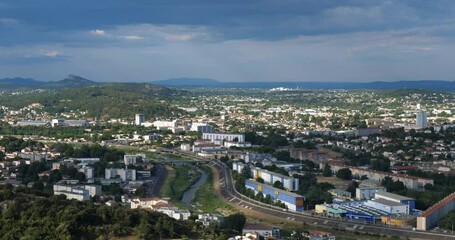 Ales, gard department,national park of Cevennes,Occitanie, France. The national park of Cevennes is a unesco site.