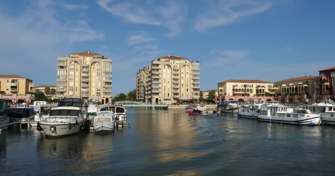 Lattes, Port Ariane,Herault, Occitanie, France.