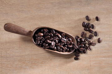 Obraz premium coffee beans in a bowl. 