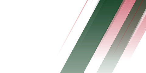Modern red green abstract background with stylish line square suit for presentation design