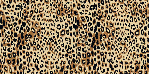 Leopard seamless pattern design