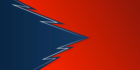 Bright red blue tech corporate game background 