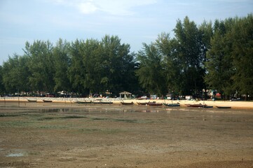 low tide at port dickson beach