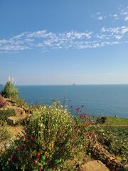 view from the sea