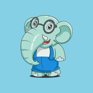elephant kid cute