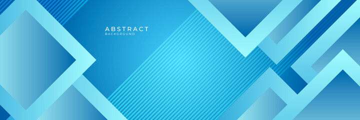 Modern light blue shiny glossy banner abstract background. Vector illustration design for presentation, banner, cover, web, flyer, card, poster, wallpaper, texture, slide, magazine 