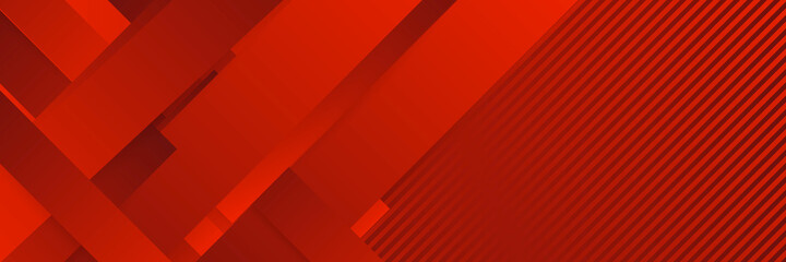 Red banner abstract background. Vector illustration design for presentation, banner, cover, web, flyer, card, poster, wallpaper, texture, slide, magazine