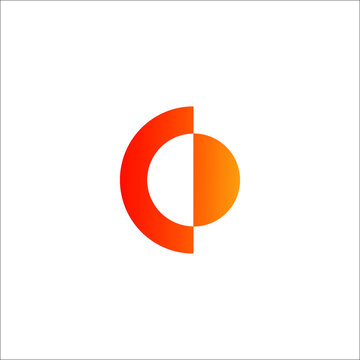 Data with Letter C Logo