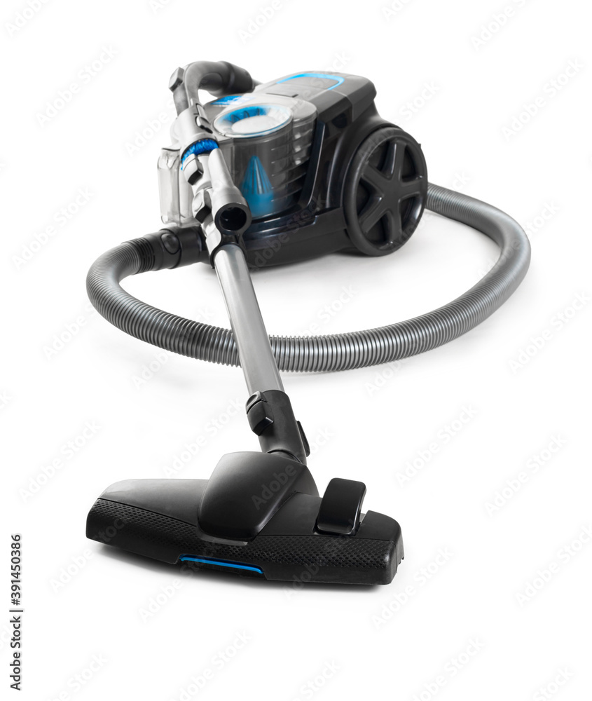 Wall mural vacuum cleaner closeup