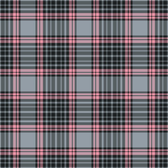 Plaid seamless pattern. Vector background of textile ornament. Flat fabric design.