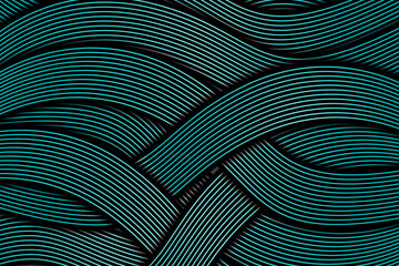 Abstract dynamic wavy line colorful background