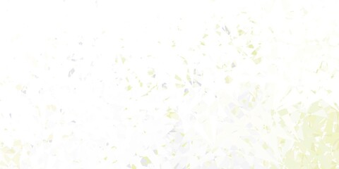 Light gray vector background with polygonal forms.