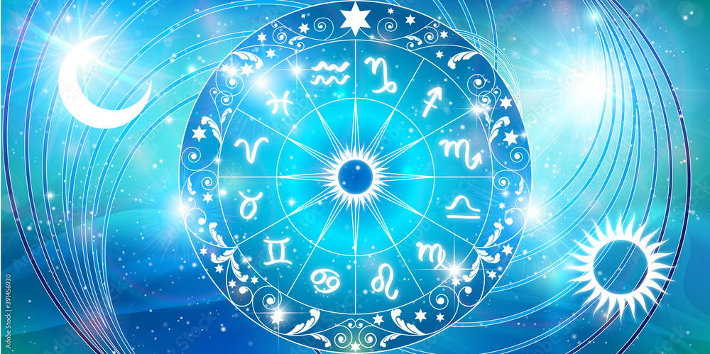 Wall mural horoscope