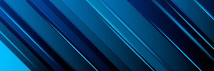 Obraz premium Light blue banner abstract background with shiny lights