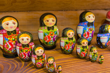 Russian toys Matrioshka