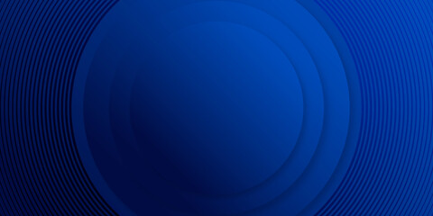 Blue abstract background. Blue tech background. Blue 3D background