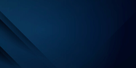 Abstract background futuristic elements on dark blue color banner geometric blue gradient texture with lines decoration