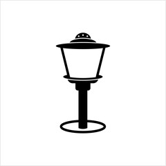 Garden Light Icon, Garden Decorative Waterproof Lamp
