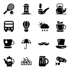 
London Elements Solid Icons Pack 
