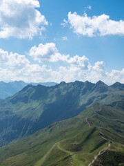 Landscape panorama in Tyrol, Austria