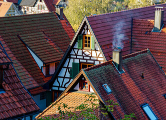 Altstadtszene Schiltach im Schwarzwald