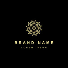 Logo luxury flourish abstract ornate decorative for Restaurants, Hotels, Boutique or Business Identity. Royalty, Heraldic Design with Elegant Elements Flourishes.