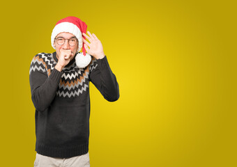 Christmas - Young man gesturing