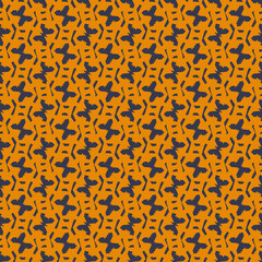 Abstract geometric seamless pattern. Geometrical ornament. Vector illustration. Endless texture.