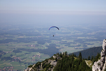 Gleitschirmfliegen Kampenwand Aschau