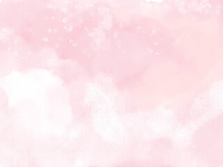 Abstract pink watercolor background. Paint design element.