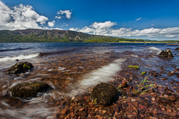 The deep, rolling waters of Lochness